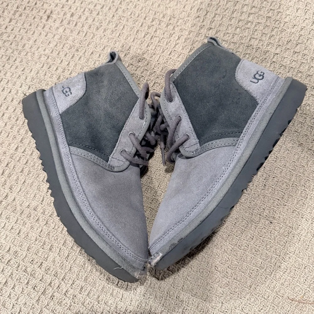 UGG Kids Charcoal Gray Boots